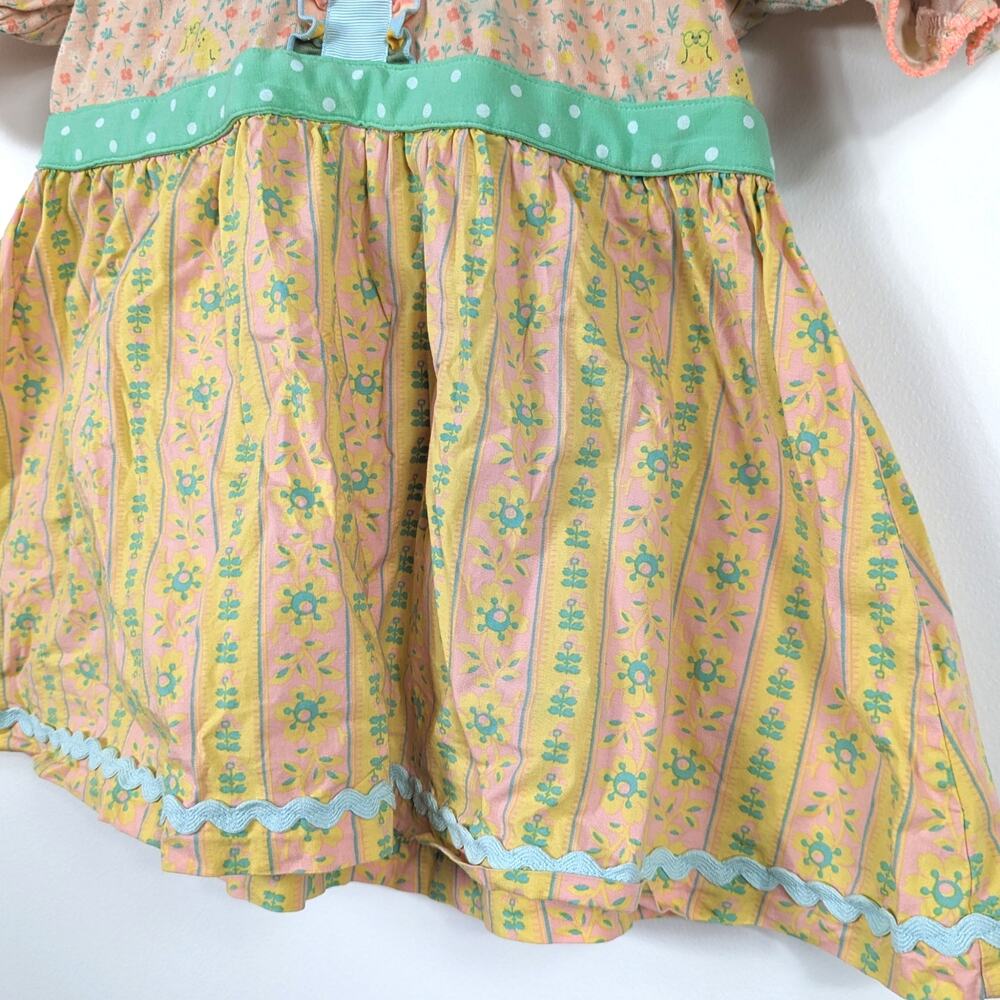 Matilda Jane Top Girls Size 10 Yellow Floral - Picture 3 of 7